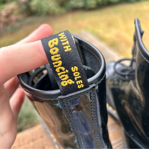 Dr. Martens Patent Leather 1460 8 Eye Women's Boot - Picture 6 of 9